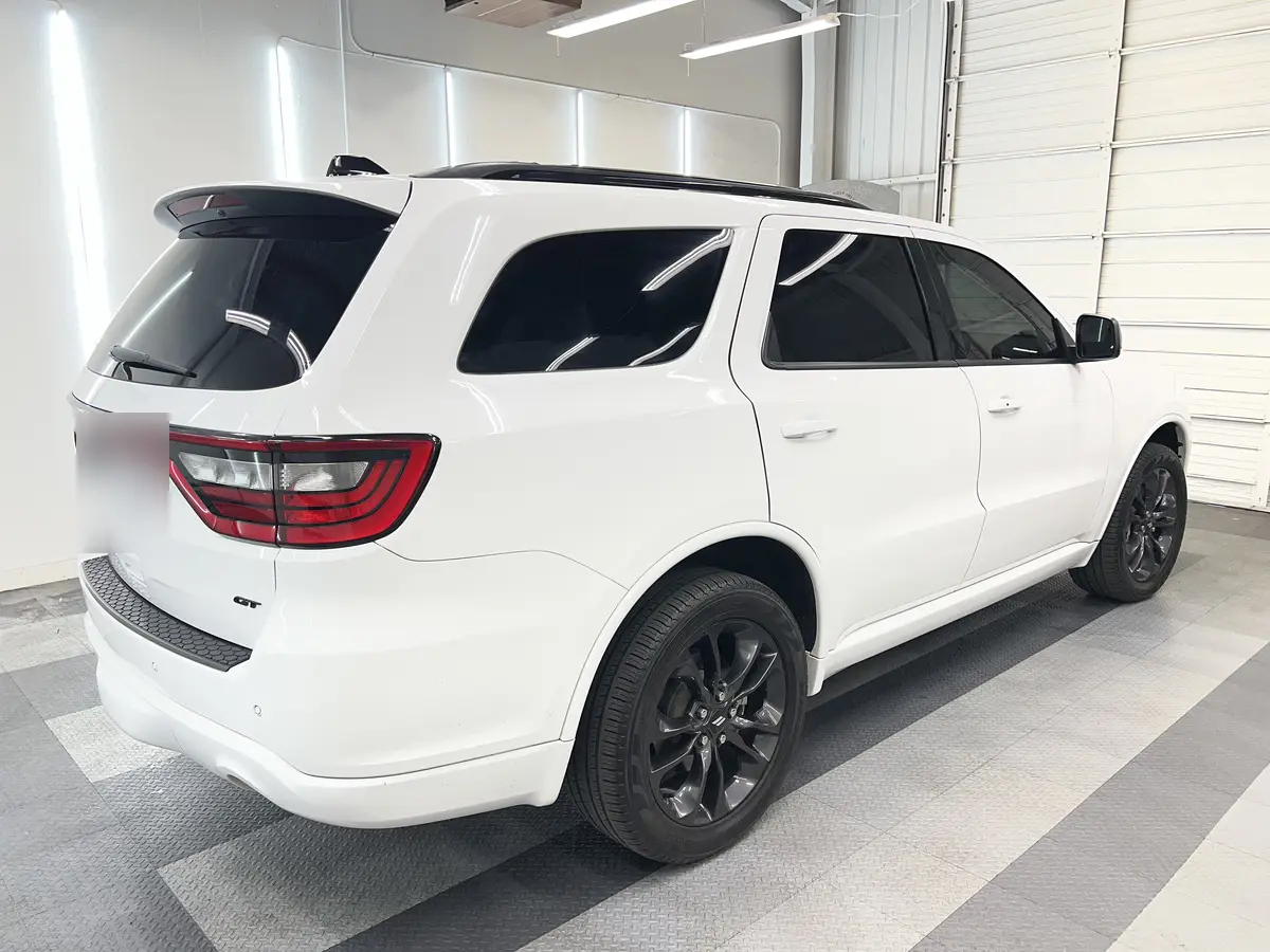 White Dodge Durango after Avery Dennison Encore Supreme ceramic window tint (view 3)