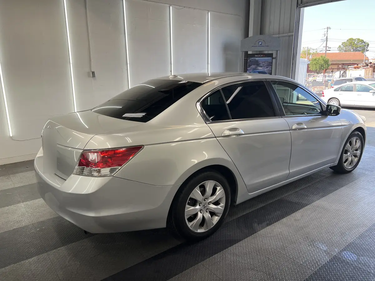 Silver Honda Accord after Avery Dennison Encore Supreme ceramic window tint (view 1)