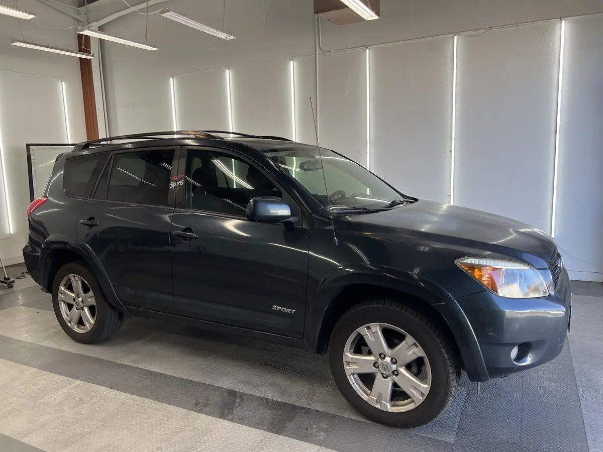 Gray Toyota RAV4 after Avery Dennison Encore Supreme ceramic window tint (view 2)