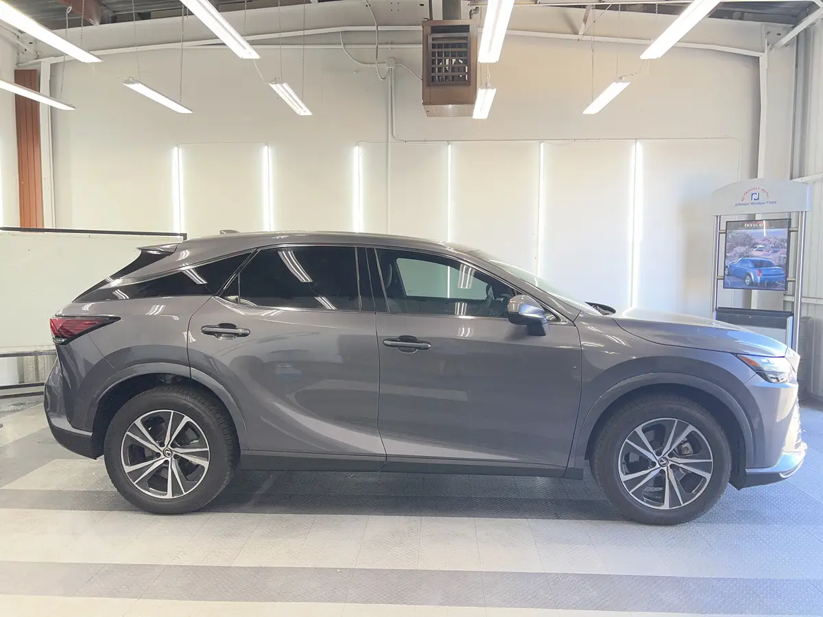Gray Lexus RX after Avery Dennison Encore Supreme ceramic window tint (view 2)
