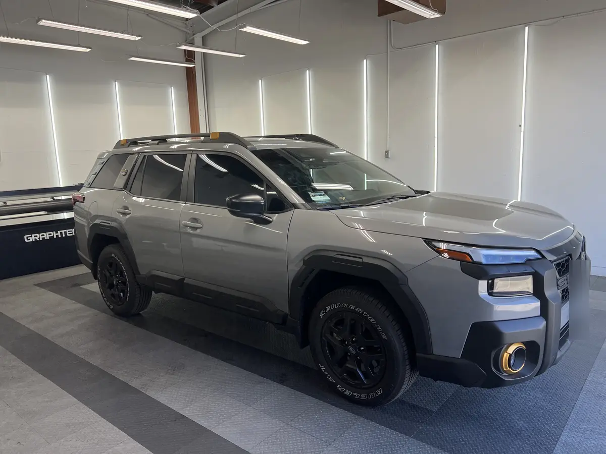 Gray Subaru Forester after Avery Dennison Encore Supreme ceramic window tint (view 1)
