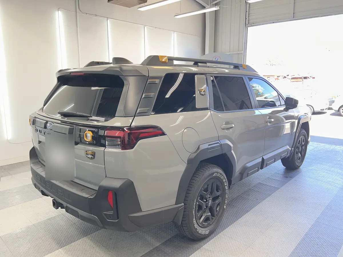 Gray Subaru Forester after Avery Dennison Encore Supreme ceramic window tint (view 3)