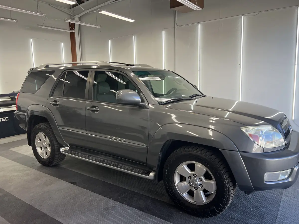 Gray Toyota 4Runner after Avery Dennison Encore Supreme ceramic window tint (view 1)