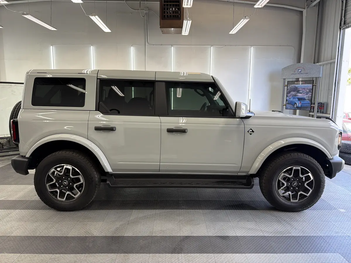 Gray Ford Bronco after Avery Dennison Encore Supreme ceramic window tint (view 2)