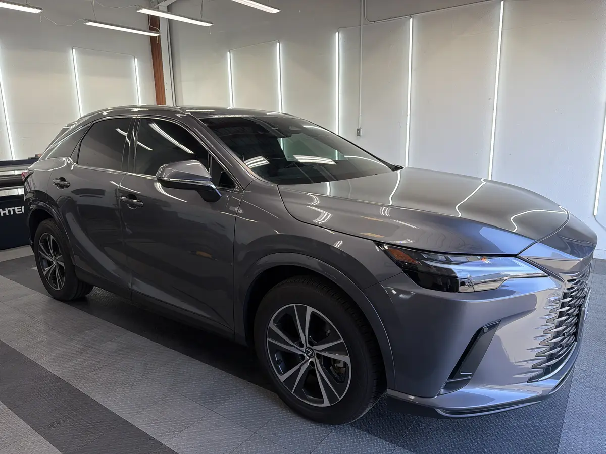 Gray Lexus RX at Quality Window Tinting, ceramic window tint job (photo 1)