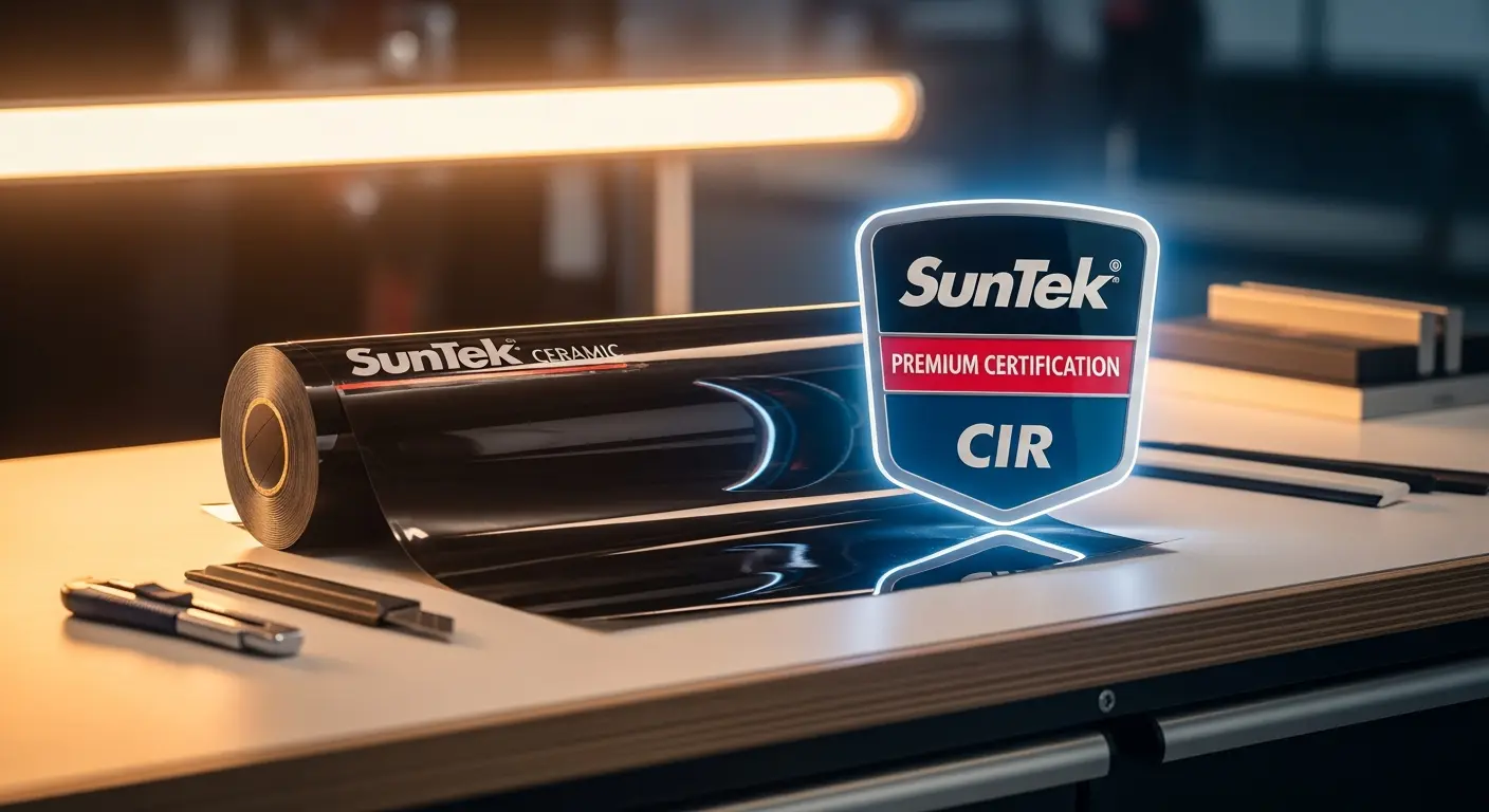 SunTek certified window tint installer in Sacramento